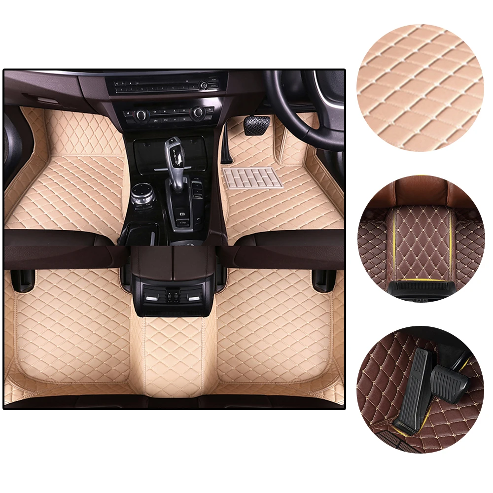 Автомобильные коврики для правой руки вождения Jeep Wrangler 2004 2010 2009 2008 2007 2006 2005