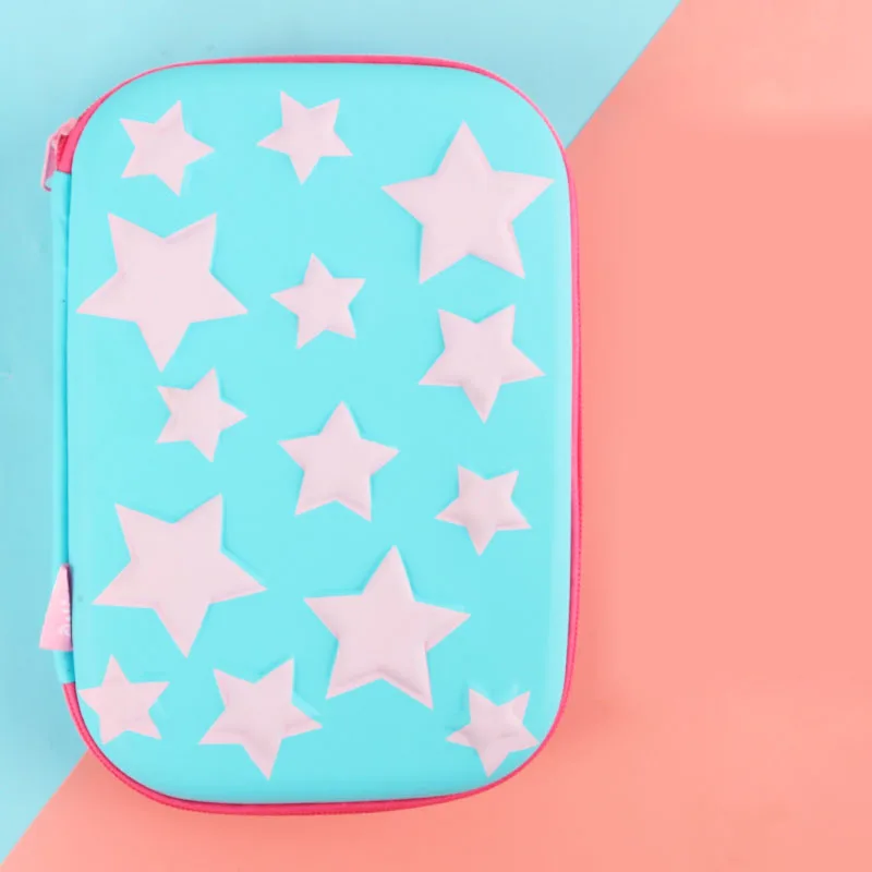 Большой мультяшный 3D чехол для карандашей мальчиков милые животные кавайная