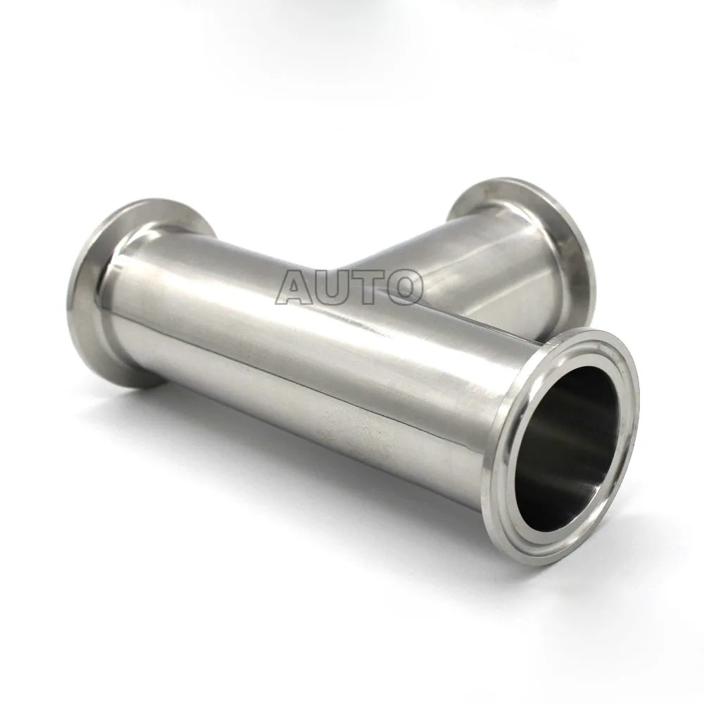 Быстрая установка одинаковый диаметр нержавеющая сталь 304 316L 3-ходовой зажим