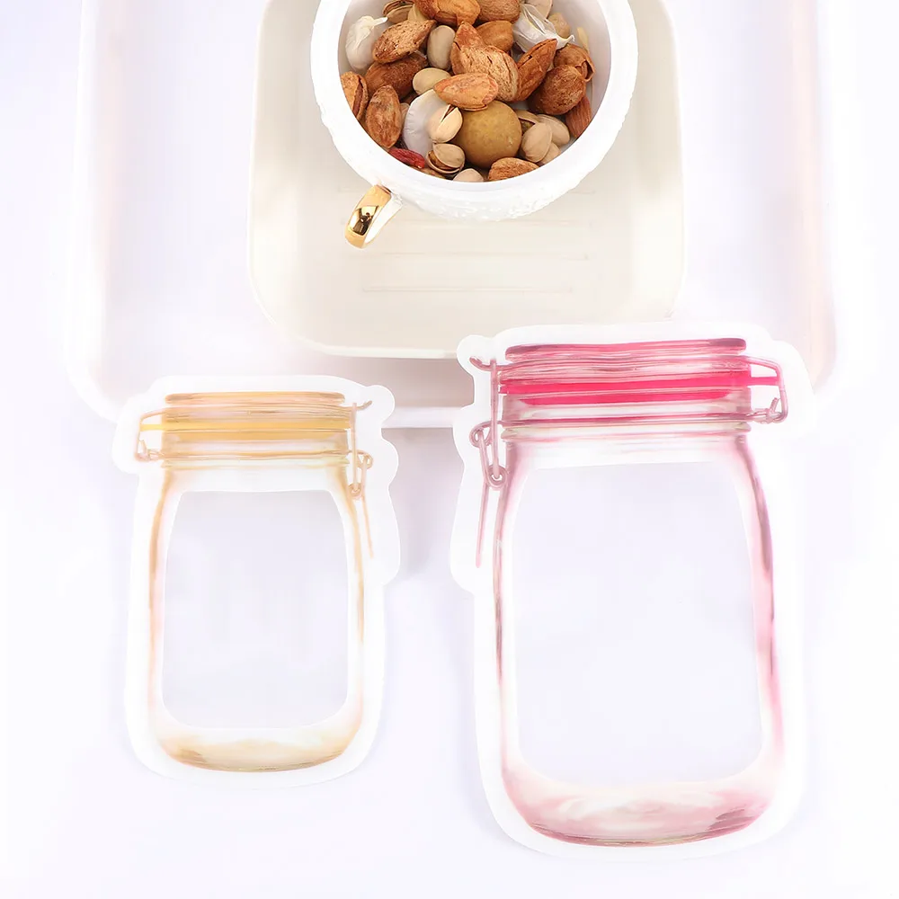 10 шт. пластиковые пакеты для хранения в форме бутылки | Дом и сад