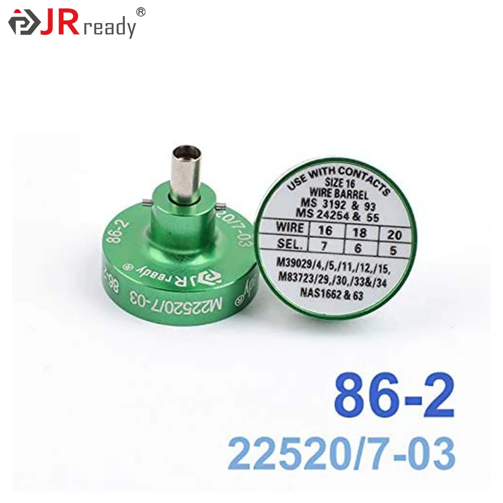 

JRready 86-2 M22520/7-03 Positioner Use with YJQ-W7A MH860 M22520/7-01 Crimp Tool