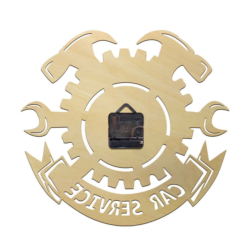 Инструменты для ремонта автомобиля деревянные настенные часы автомобильные