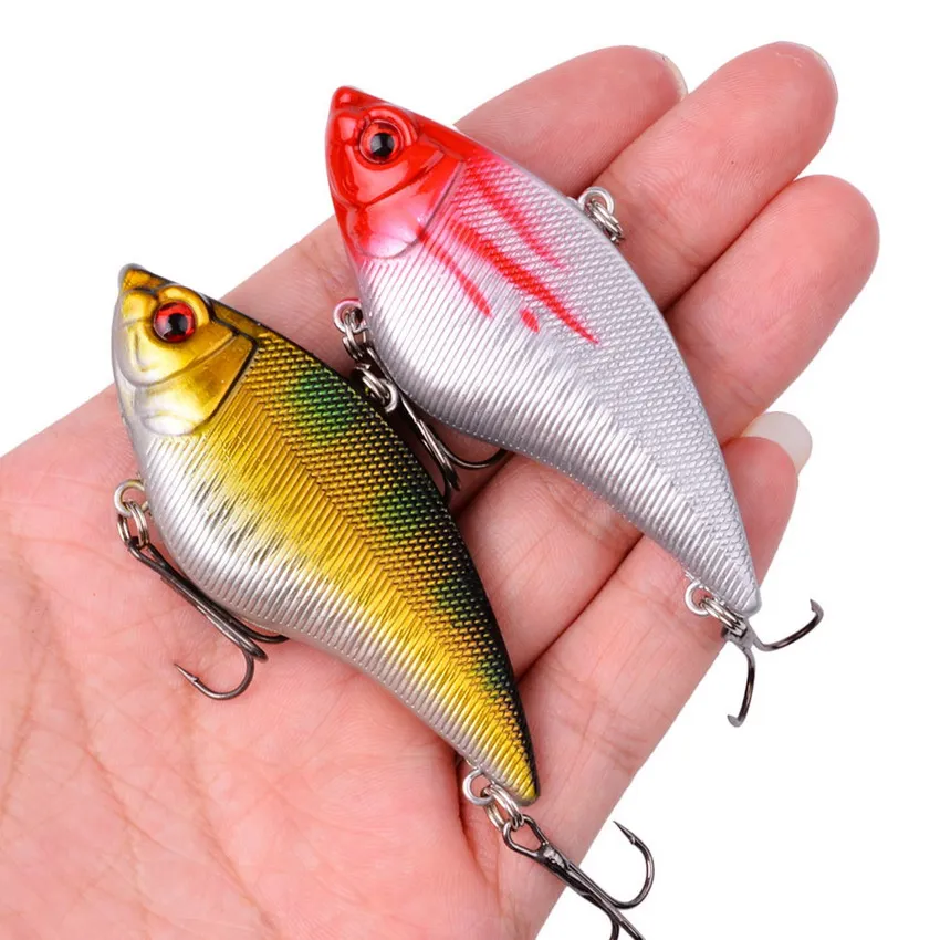 1 шт. жесткая воблер 7 см 16 г пластмассовая Вибрирующая рыболовная приманка Isca