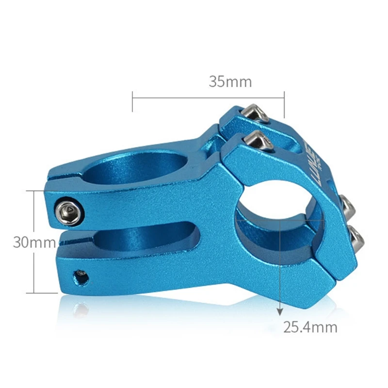 

Universal MTB Colorful Downhill Stem Short Handlebar Stem Riser Hollow N0PC