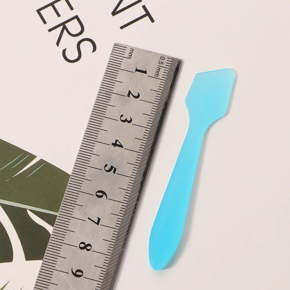 Маска для лица пластиковая ложка лопатки смешивания леди долговечная