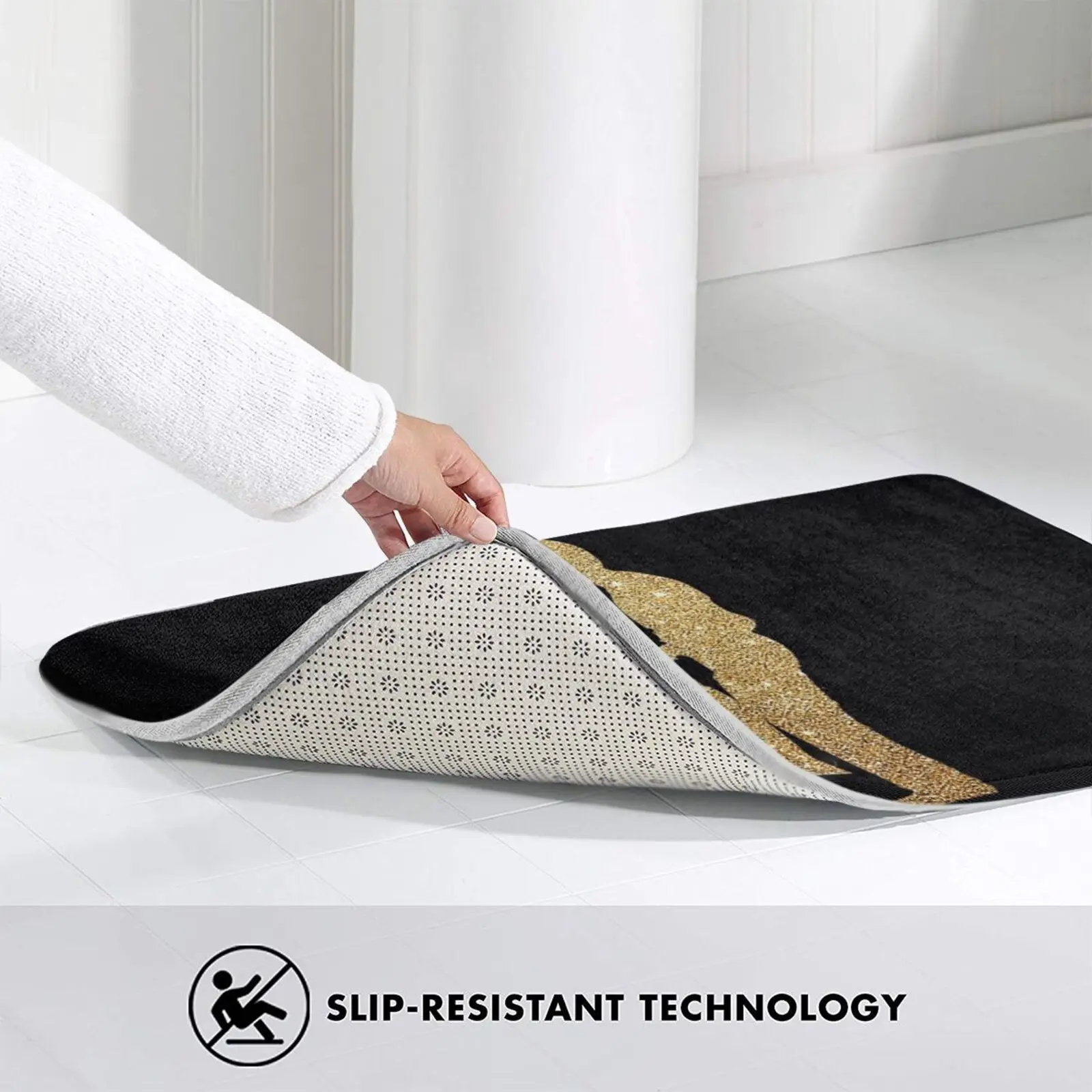 The First Kiss Золотая мягкая подушка Домашний ковер Дверной коврик Автомобильный Tora