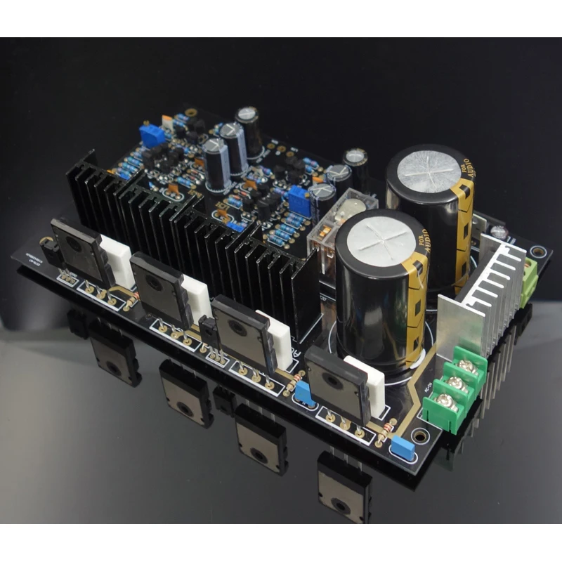 KYYSLB двойной AC24V до 36V 8 Ohms 130W * 2 Плата усилителя M7-reference Swiss Gaowen Circuit Kit UPC1237 |