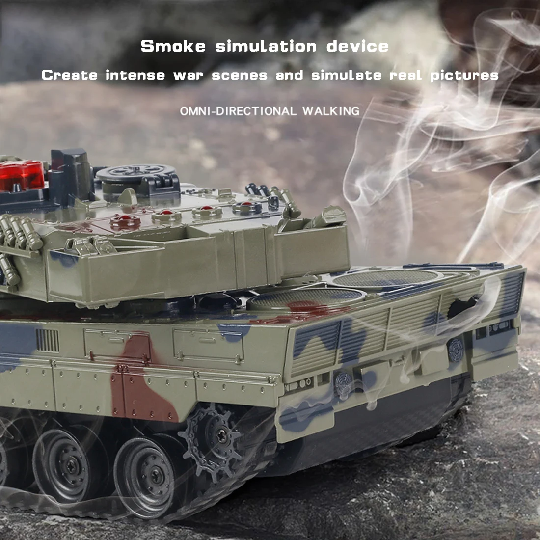 Лцф 1:24 2 4G Пособия по немецкому языку Леопард 2A6 сплава модель военного танка