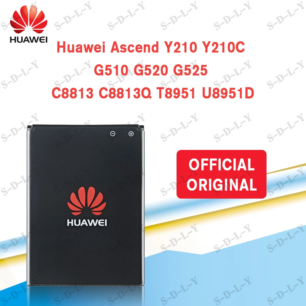 100% Оригинальный аккумулятор HB4W1 1700 мАч для Huawei Ascend Y210 Y210C G510 G520 G525 C8813 C8813Q T8951