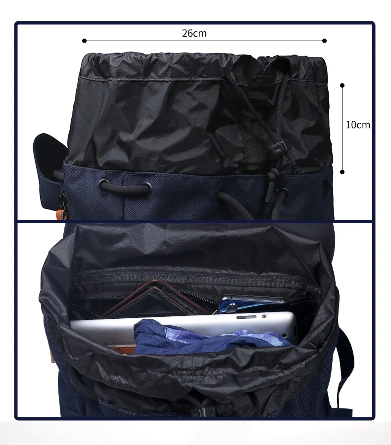 Leather retro micro single Camera bag shoulder large capacity digital SLR bag TUBU 6033 casual portable backpack