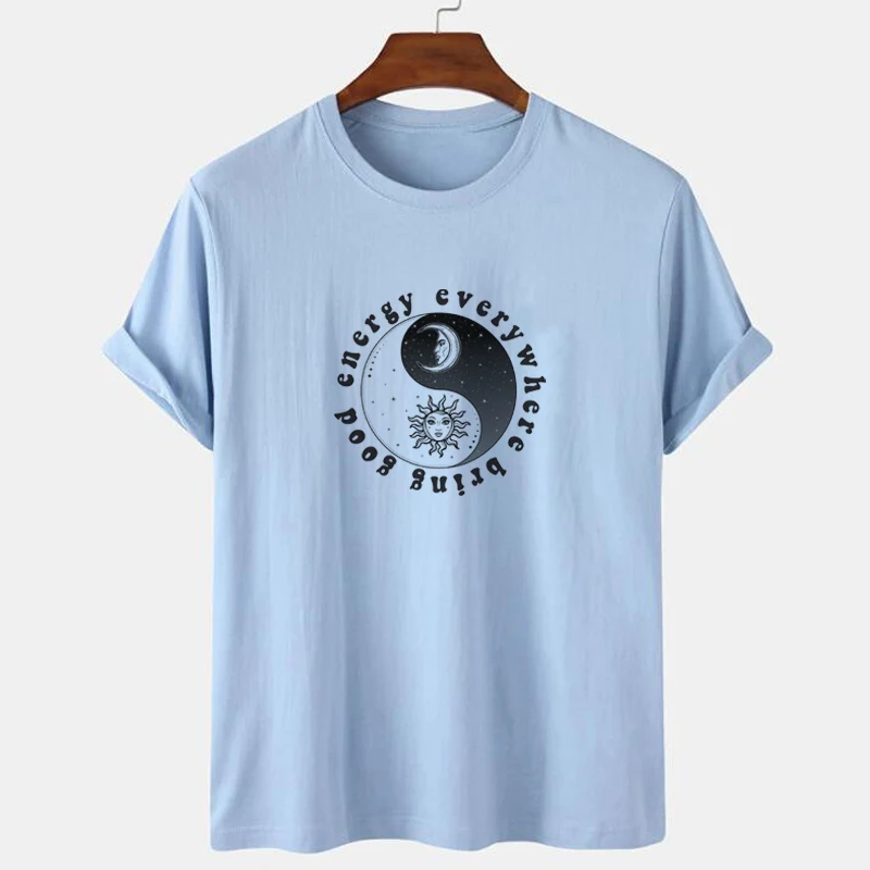 Футболка женская с коротким рукавом милая летняя рубашка в стиле ретро рисунком