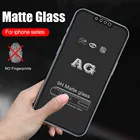 Матовое стекло 9D для IPhone 13 Pro Max, 12 Mini, 11, X, XS, XR, Aifon, Aphone 6, 7, 8 Plus, Защитная пленка для экрана