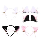 Заколки для волос плюшевые с ушками животных, различные стили, 2021