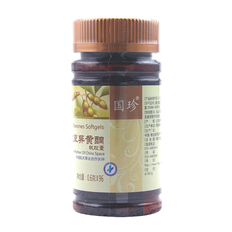 

Guozhen brand phospholipid soybean isoflavones soft capsule 0.6 g / * 96