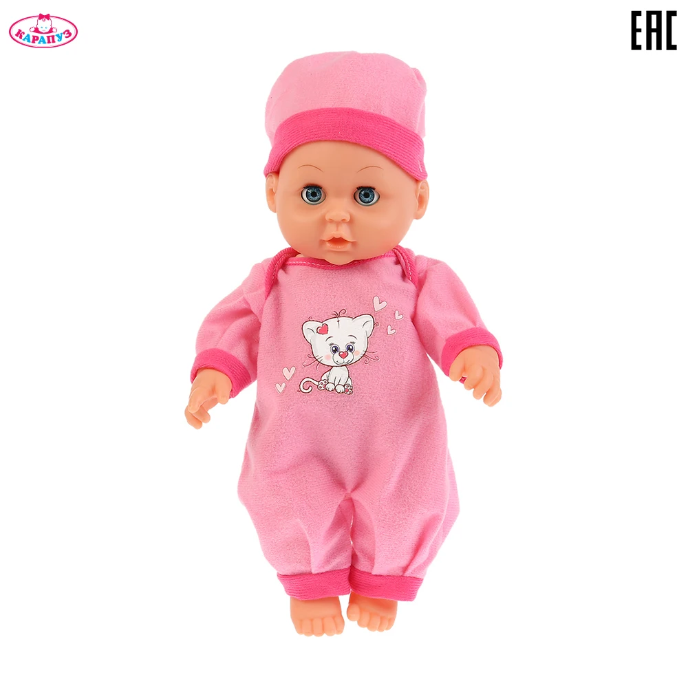 Пупс озвученный Карапуз Настенька Стихи А.Барто 30 стихов и песен 30см твердое тело