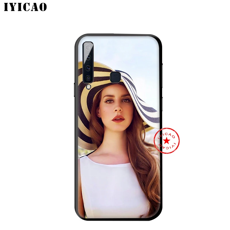 Мягкий чехол IYICAO Lana Del Rey Singer для samsung Galaxy A9 A8 A7 J6 A6 Plus 2018 A3 A5 2016 2017 Силиконовый ТПУ |