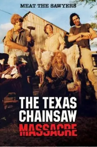 Техас бензопилы резня фильма ужасов SAWYERS Шелковый плакат декоративной живописи
