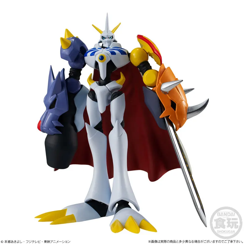 

Bandai Shodo Digimon Adventure Omegamon Lilimon Zudomon Gashapon Toy Action Pvc Collection Anime Figure Toys for Kids
