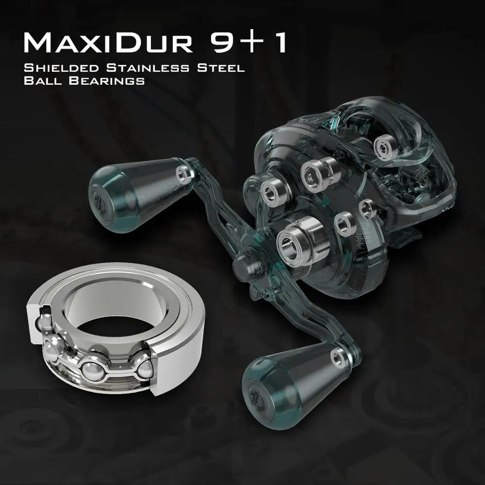 KastKing Crixus ArmorX катушка для рыбалки 9 + 1 Шариковые подшипники 7 2: высокое
