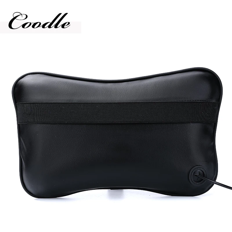 安い Coodle 首と肩のマッサージ疼痛緩和バックマッサージ枕指圧電気腰椅子