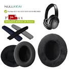 Сменные утолщенные бархатные амбушюры NULLKEAI, повязка на голову для наушников Bose QC15 QC2 QC25 QC35 AE2 AE2i, пенный наушник памяти