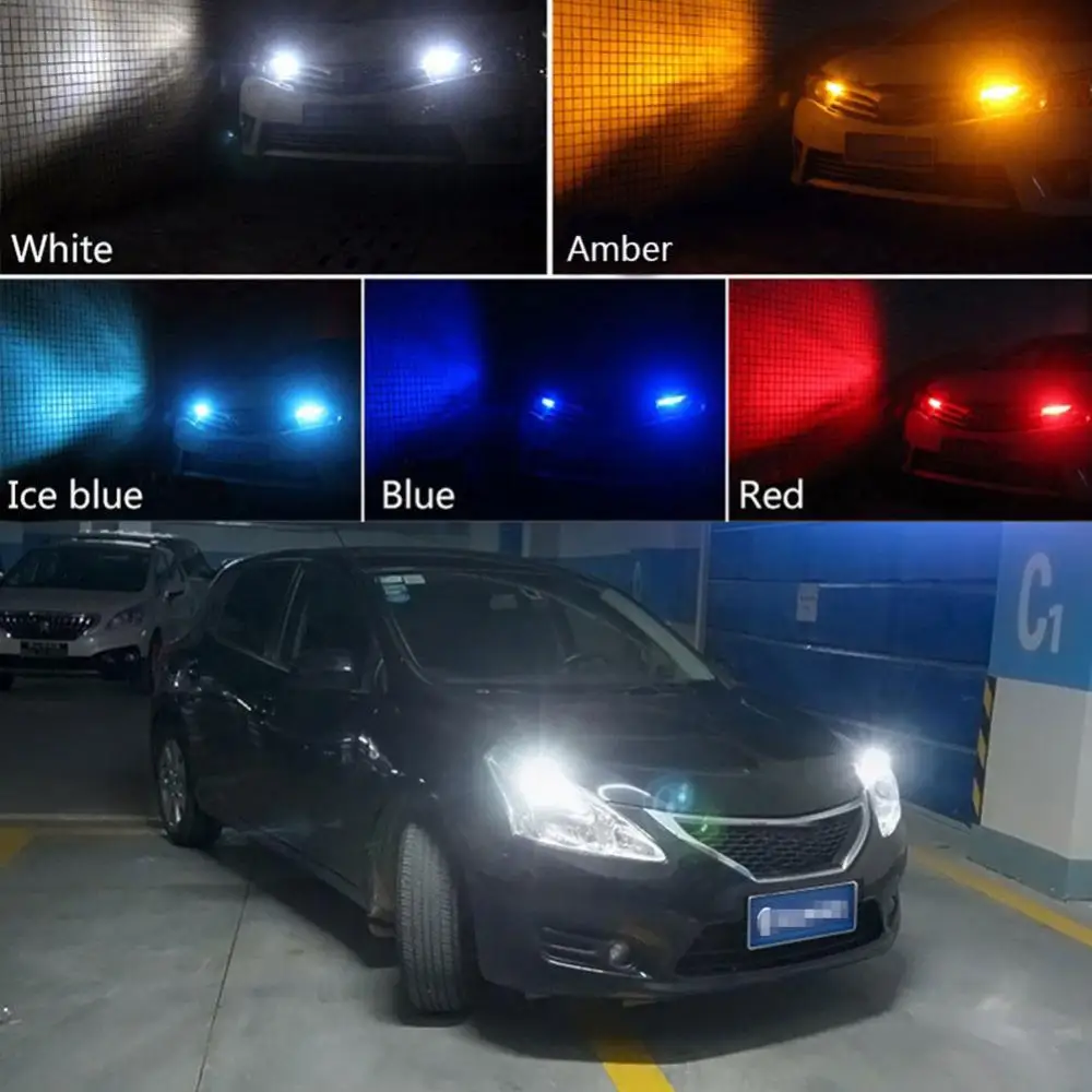 

4Pcs 12V 6000K T10 W5W Canbus Car Interior LED Lamp Bulb Dome Side Marker Light Car Accessories
