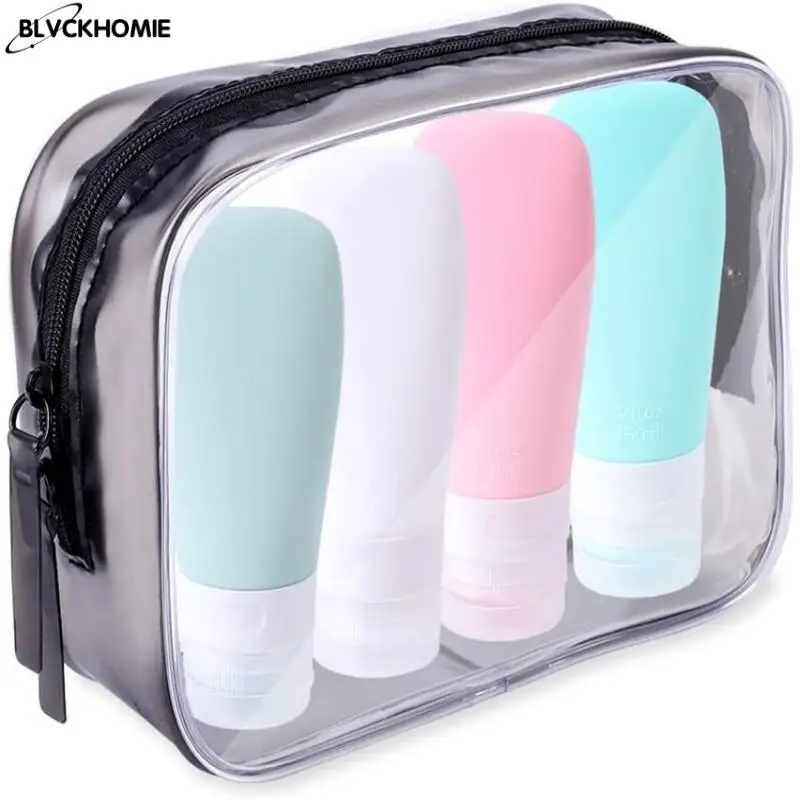 Многоразовая Бутылка одобренные TSA контейнеры для туалетных принадлежностей