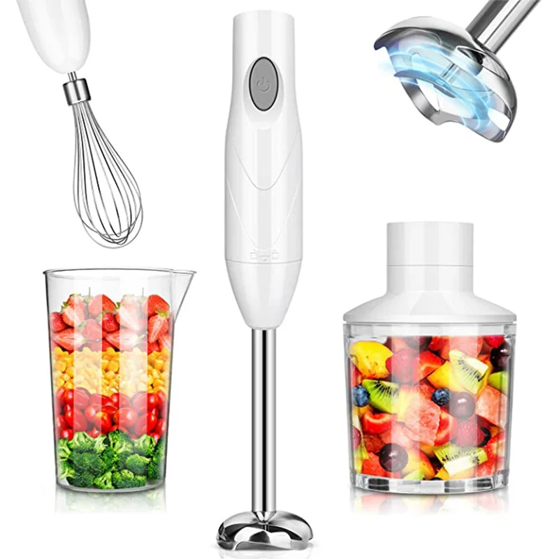

Household Electric Blender Multifunction Food Processor Mixer Portable Kitchen Whisk Beaker Juicer Milkshake Maker Blender