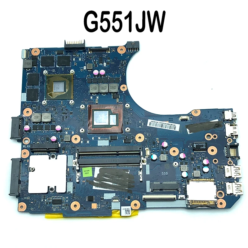 

Send board+G551JW Motherboard i7 GTX960M For ASUS G551JM N551JW N551JX N551JQ G551JK G551JW laptop Motherboard G551JW Mainboard