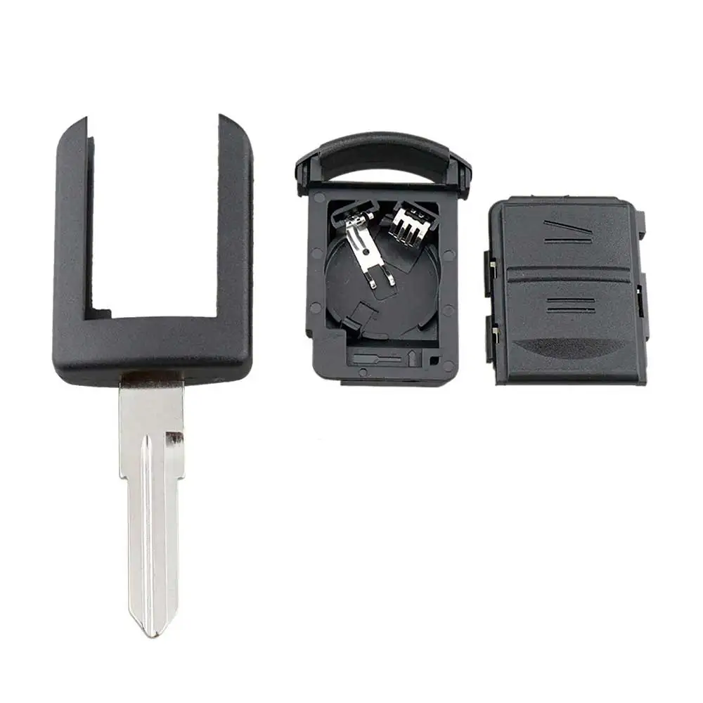 

Car Key Shell 2 Buttons Remote Case with Uncut Blade Vehicle Key Shell Cover for Opel Vauxhall Corsa Agila Meriva Combo