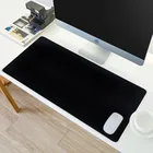 Черныйбелый коврик для мыши, большой игровой коврик для мыши XXL, резиновый коврик для мыши для компьютера, офиса, коврик для клавиатуры с фиксируемой кромкой, Настольный коврик для ноутбука