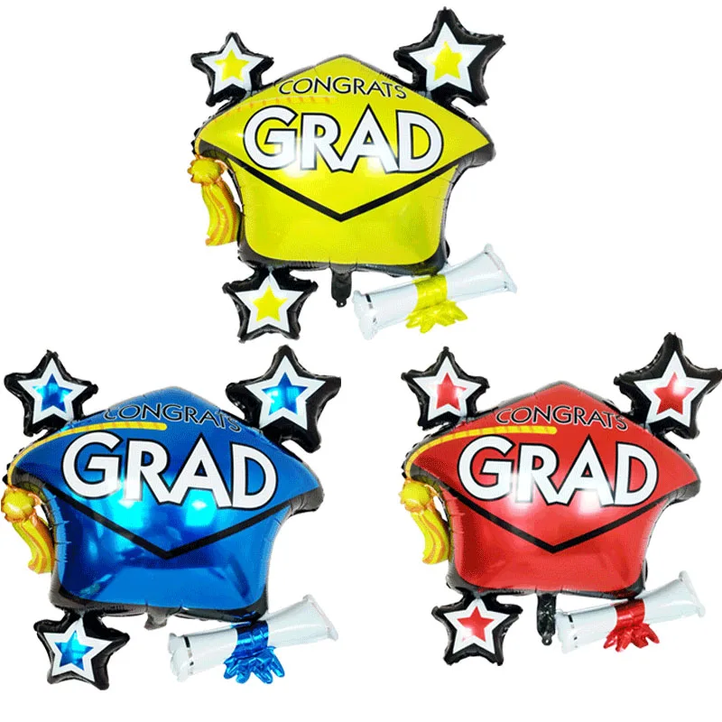 

Big Size Helium Foil Graduation Season Balloon For Graduation Party Celebration Decoration School Classroom Layout Toys