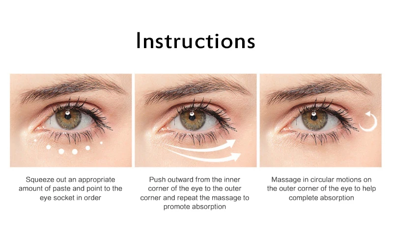 Восстанавливающий увлажняющий крем для век маленькая коричневая бутылка