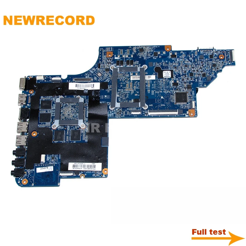 NEWRECORD 645386-001 for HP DV7-6000 laptop motherboard socket fs1 DDR3 HD6750M 1GB GPU main board full test enlarge