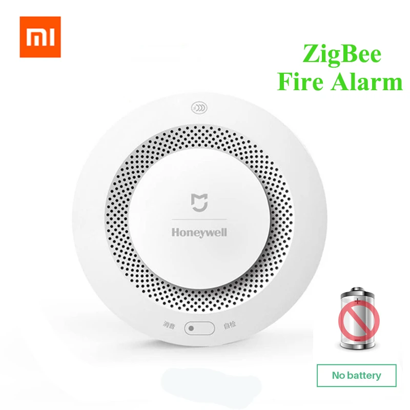 Fire Alarm Xiaomi Aqara комплекты умного дома Gateway2 концентратор настенный беспроводной переключатель двери окна сенсор дверной звонок двусторонний модуль управления HomeKit - Цвет: Fire Alarm