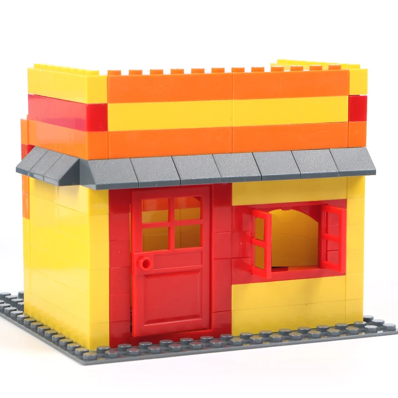 

102pcs Door & Window Brick DIY House Building Blocks Bricks Toys City Architect For Child Educational compatible with Lego
