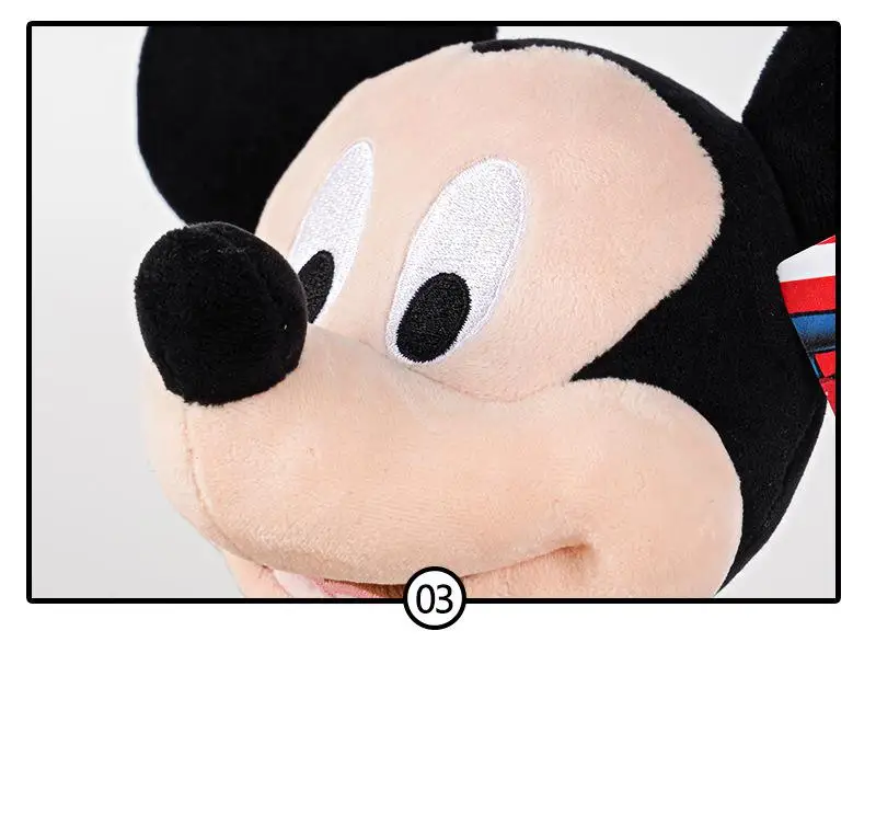 

Original Disney Cartoon Mickey Plush Toys Pendant Key Chains Soft Stuffed Dolls Creative Valentine's Day Christmas Birthday Gift