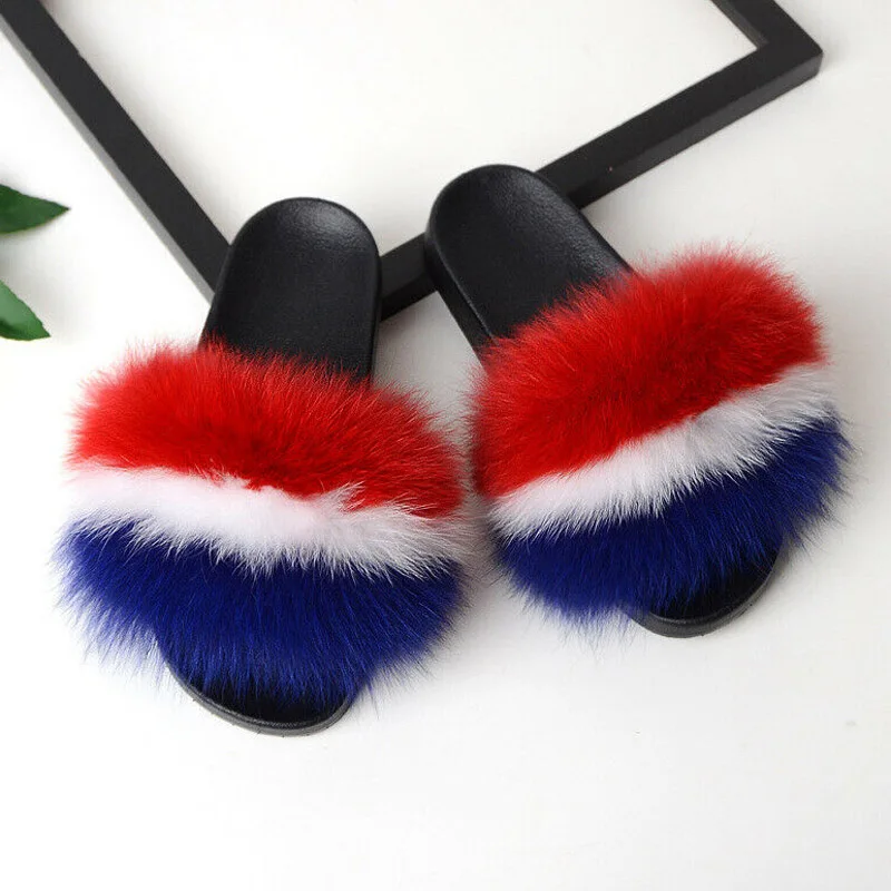 

Женские шлепанцы из искусственной кожи, большие, Нескользящие, на плоской подошве, шлепанцы-сандалии