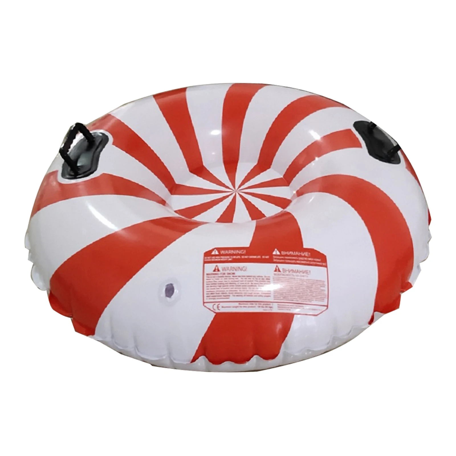 

Winter Snow Tube Inflatable Snow Sled Highly Tolerant Abrasion Floated Grass Skiing Board for Children Adults Christmas Gifts