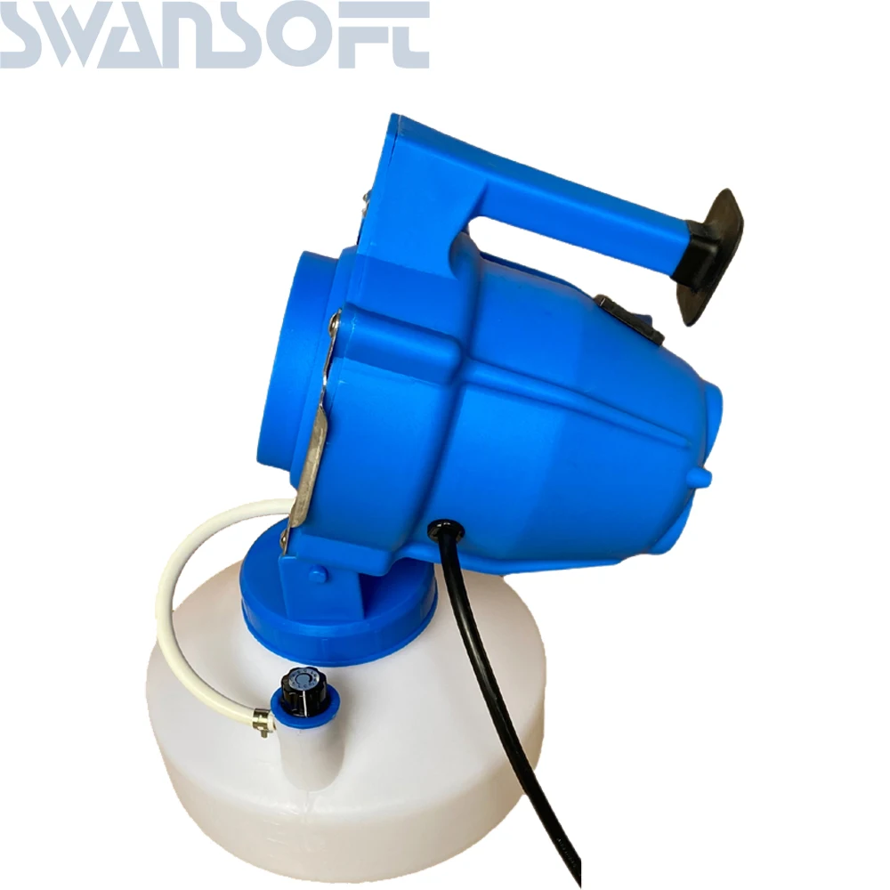 SWANSOFT 220V Electric ULV Fogger Sprayer Cold Fogging 4L Ultra Low Volume Nebulizer Sterilizer For Virus Disinfection Atomizer | Дом и сад