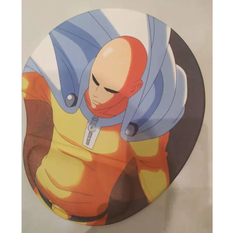 Аниме ONE PUNCH-MAN коврик для мыши геймер Сайтама силиконовый на запястье bonze игровой