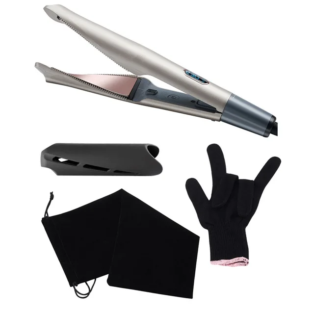 Профессиональный выпрямитель для волос керамическая плойка со светодиодной