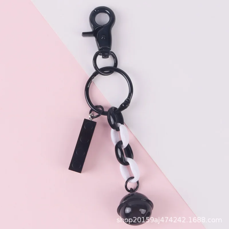

Fashion Mobile Phone Accessory Bell Key Chains Lovely Valentine's Day Gift Keyring Sports With Trendy Backpack Pendant Keychain