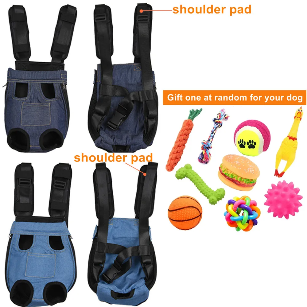 

Pet Backpack Carrier For Cat Dogs Adjustable Dog Backpack Carrying Bag Outdoor Travel for Small Medium Dogs