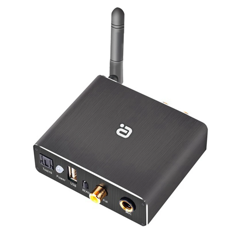 

Беспроводной приемник Bluetooth 5,0, преобразователь аудиосигнала DAC, U-дисковый проигрыватель KTV, оптический коаксиальный адаптер для музыки 3,5 м...