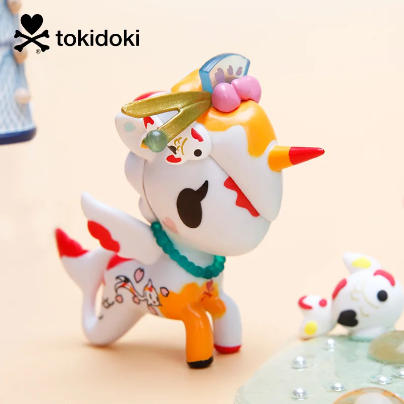 Tokidoki новая семья русалок 3 поколения глухая коробка коллекция милая кукла