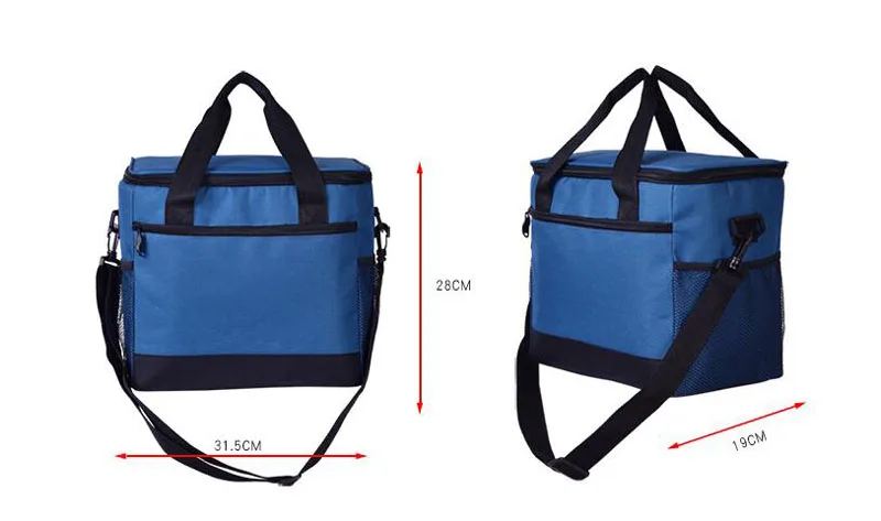 Large Capacity Guarantee Fresh Cooler Bag Oxford Cloth Nevera Portatil Picnic Box Bolsa Termica Camping Waterproof Sac Isotherme