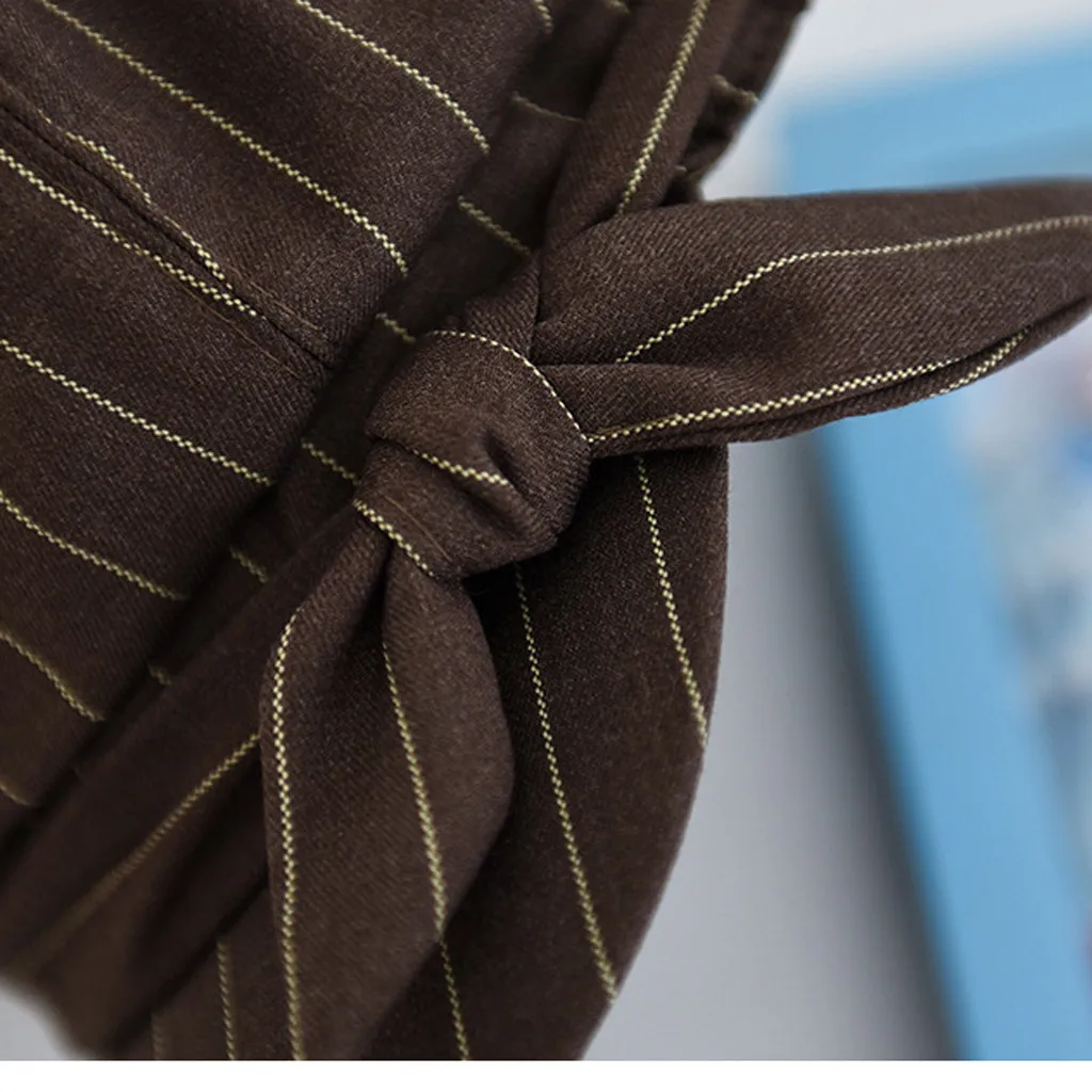 Кепка женская осенне-зимняя повседневная модная унисекс в полоску | Аксессуары