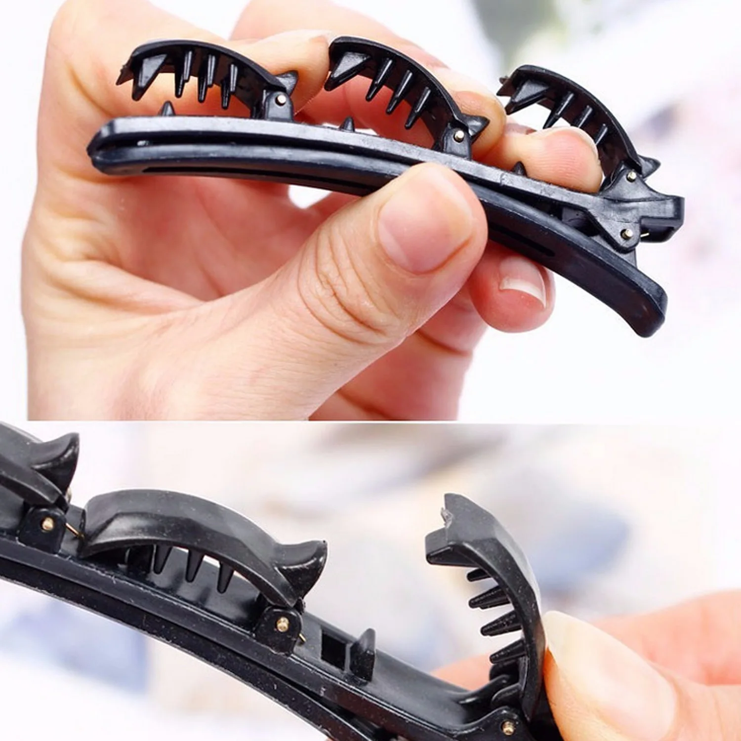 2 шт. двойная челка прическа закрутка шпильки плетеная повязка на голову обруч