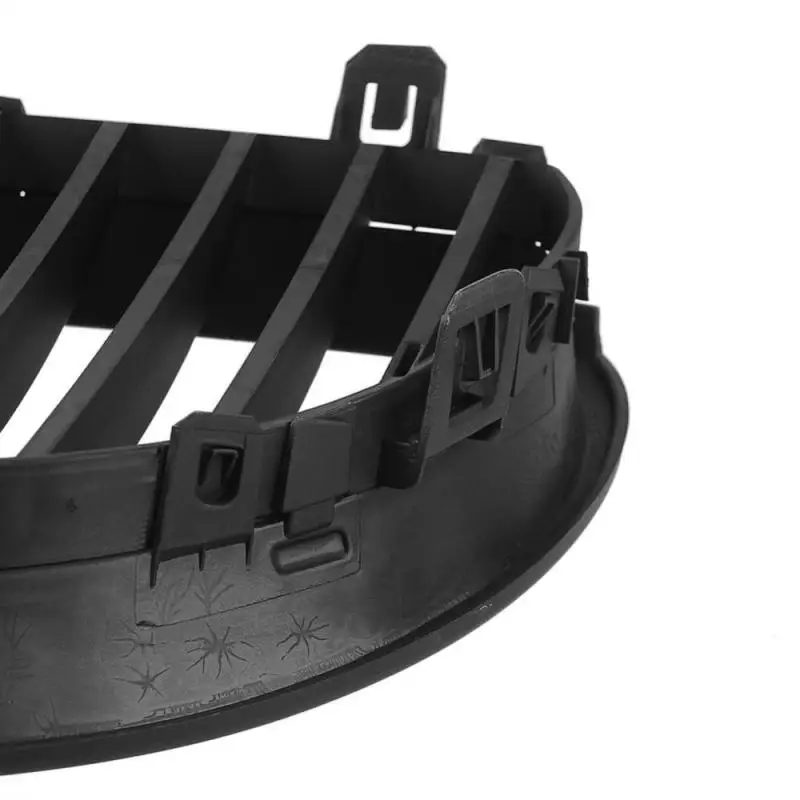 

2Pcs Matt Black Front Kidney Sport Grille Grill For BMW E60/E61/M5 2003-2009 Auto stying Car exterior modification Dropshipping